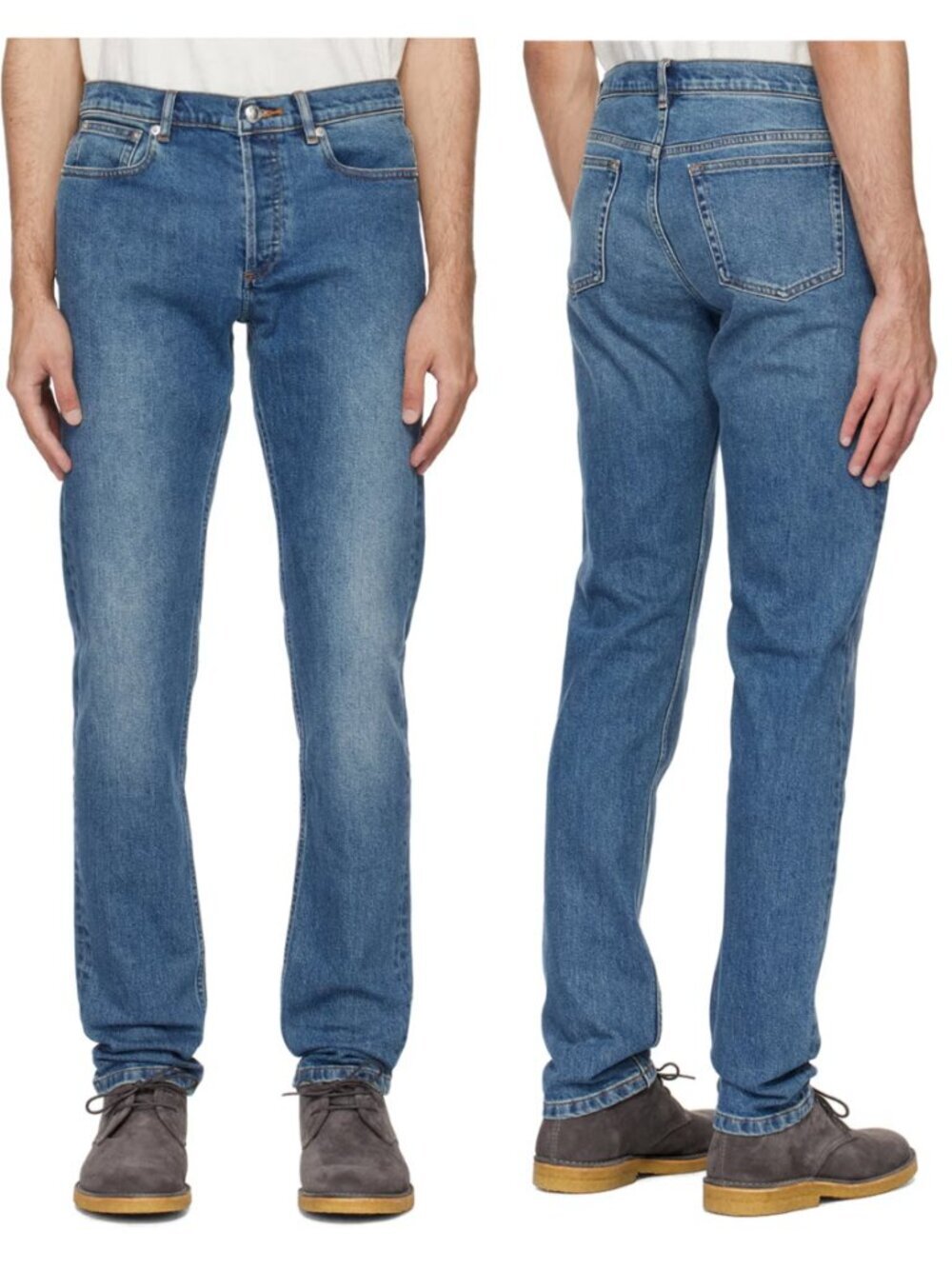 A.P.C. Petit New Standard Jeans Straight Medium Wash Men’s 30